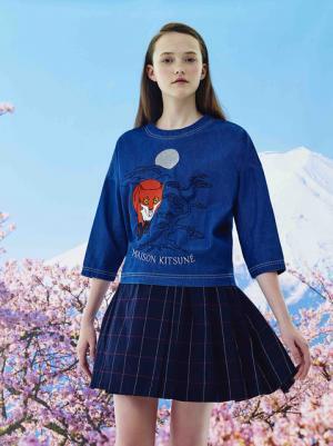 【ルック】メゾン キツネ16-17AWウィメンズコレクション