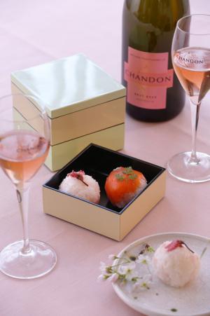 桜の名所をシャンパン片手にめぐる「お花見 CHANDON」、今年も中目黒に期間限定バー