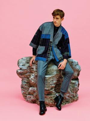 【ルック】メゾン キツネ16-17AWメンズコレクション