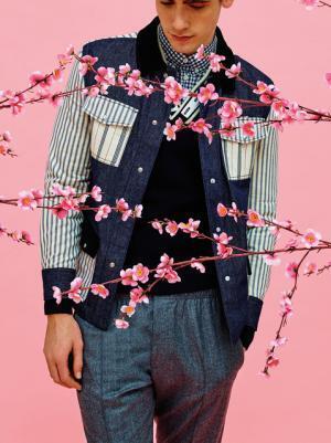 【ルック】メゾン キツネ16-17AWメンズコレクション