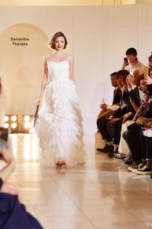 ミランダ・カーが閉店後の新宿伊勢丹に！サマンサタバサ×伊勢丹による一夜限りのファッションショー