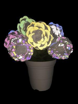 アンリアレイジが“目に見えない花”でFLOWER SHOPオープン。新宿伊勢丹でバーチャルな桜の花見