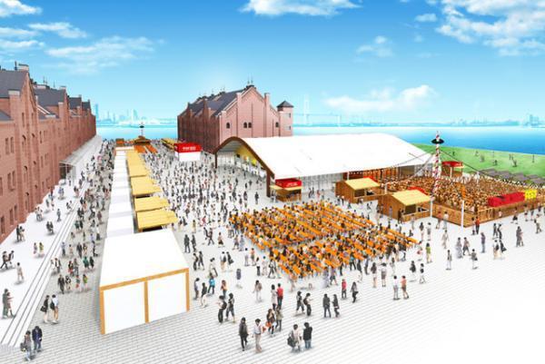 GWは横浜赤レンガ倉庫でドイツの春祭りを体験！日本初上陸の樽生ビールも登場