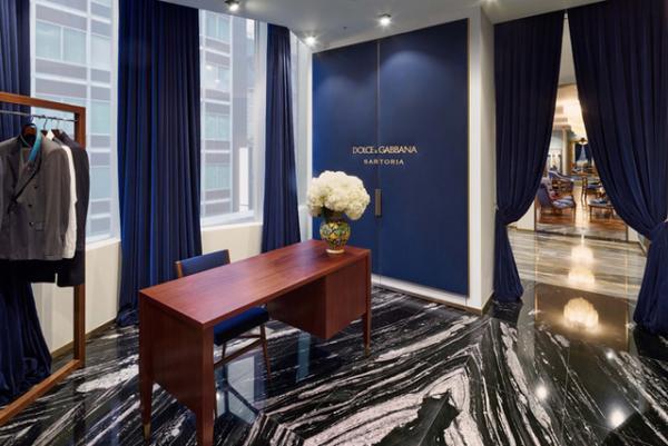 ドルチェ＆ガッバーナの紳士服カスタムメイド専門フロアが銀座にオープン