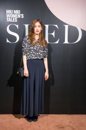 ミュウミュウの新作ショートフィルム『SEED』上映会に主演の安藤サクラ、萬波ユカ、emmaらが来場