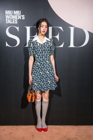 ミュウミュウの新作ショートフィルム『SEED』上映会に主演の安藤サクラ、萬波ユカ、emmaらが来場