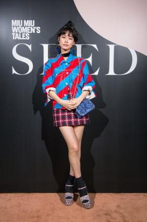 ミュウミュウの新作ショートフィルム『SEED』上映会に主演の安藤サクラ、萬波ユカ、emmaらが来場