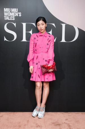 ミュウミュウの新作ショートフィルム『SEED』上映会に主演の安藤サクラ、萬波ユカ、emmaらが来場