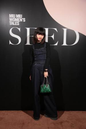 ミュウミュウの新作ショートフィルム『SEED』上映会に主演の安藤サクラ、萬波ユカ、emmaらが来場