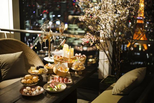 アンダーズ 東京のルーフトップでお花見。桜にちなんだスイーツやカクテルも登場