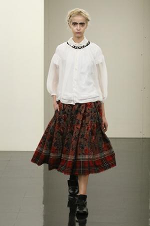 【ルック】トリコ・コム デ ギャルソン 16-17AWコレクション