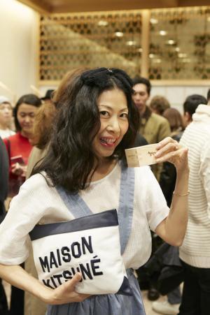 メゾン キツネ代官山で「HANAMI PARTY」、“キツネサイダー”や“お稲荷”で日本上陸3周年をお祝い