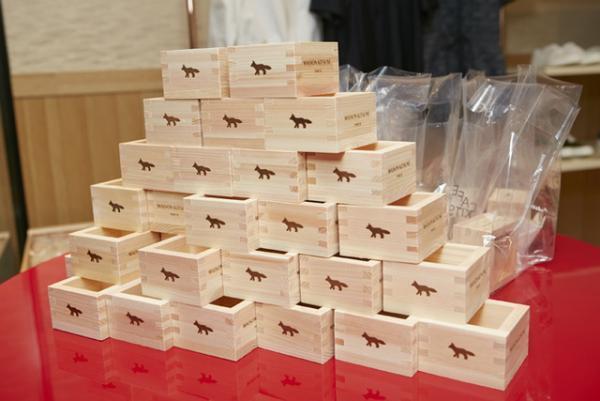 メゾン キツネ代官山で「HANAMI PARTY」、“キツネサイダー”や“お稲荷”で日本上陸3周年をお祝い