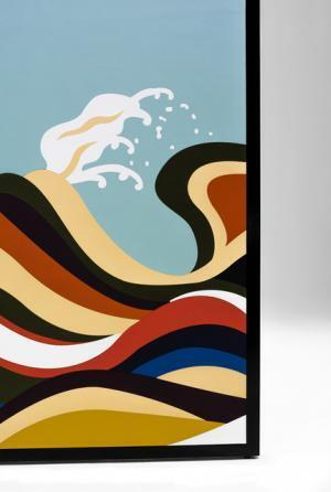 ロエベがミラノ サローネで新作家具を発表。鯉が泳ぐ屏風など精巧な技術を駆使