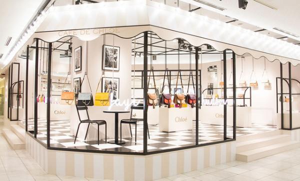 新宿伊勢丹にクロエの限定ブティック“CAFE DE CHLOE”オープン。デリシャスカラーの限定アイテムが登場