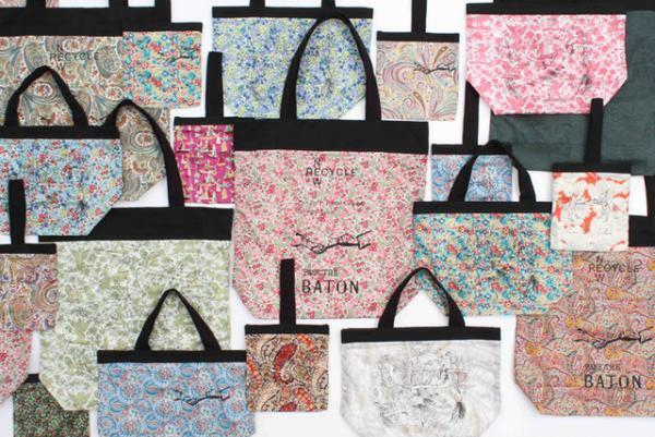 ロンドン発リバティの廃盤生地がよみがえる。パスザバトン表参道店でコラボバックを発売