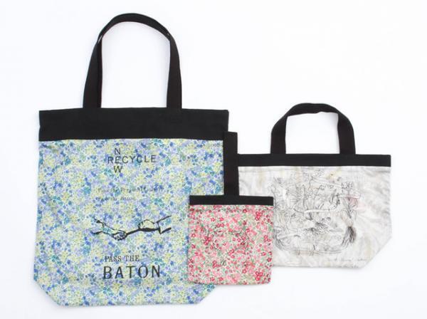 ロンドン発リバティの廃盤生地がよみがえる。パスザバトン表参道店でコラボバックを発売