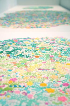 KIGIがクレマチスの丘で個展を開催中、ふたつの感性が重なる独特の世界