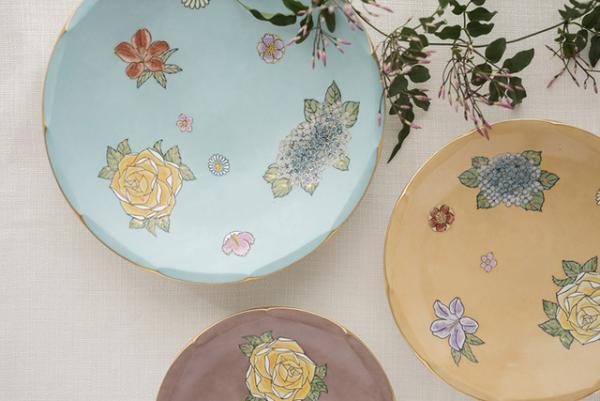 九谷焼「錦山窯」の新作展、代官山で開催。110年継承される意匠と技に、新たな価値を創造