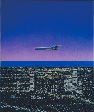 大瀧詠一の代表作『A LONG VACATION』のイラストレーター永井博が大規模原画展開催