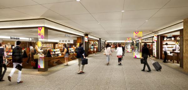 東京駅丸の内地下エリアに新商業空間「グランスタ丸の内」が16年夏より順次オープン