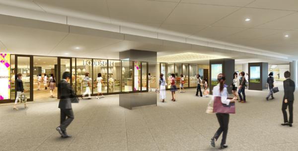 東京駅丸の内地下エリアに新商業空間「グランスタ丸の内」が16年夏より順次オープン