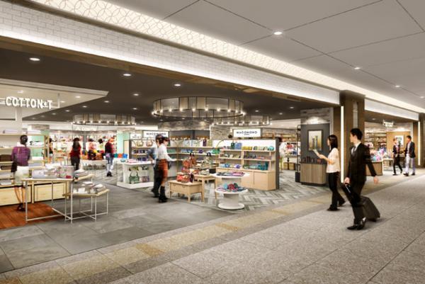 東京駅丸の内地下エリアに新商業空間「グランスタ丸の内」が16年夏より順次オープン