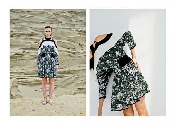 mameの黒河内真衣子、新宿伊勢丹で “ニューメキシコの夢”を服で表現。白緑の刺繍ドレスやブラウスの限定品も