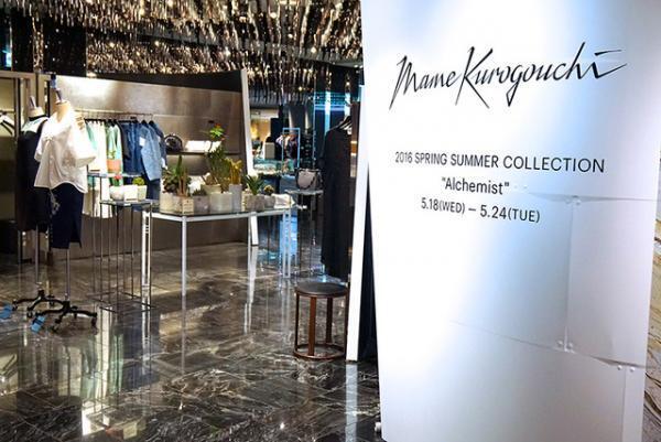 mameの黒河内真衣子、新宿伊勢丹で “ニューメキシコの夢”を服で表現。白緑の刺繍ドレスやブラウスの限定品も