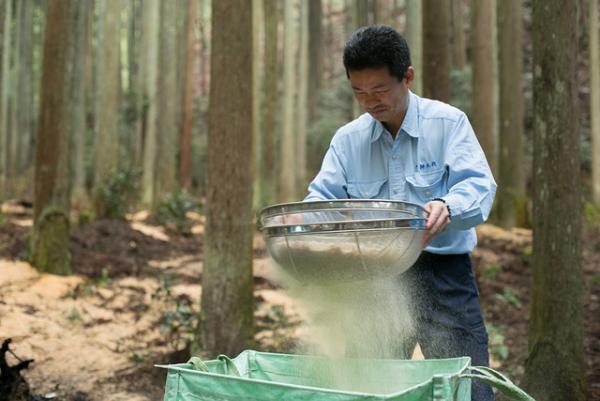 【サスティナブルな社会科見学】手作業で生まれた天然ヒノキパウダーで身体を芯から温める酵素浴に。循環する木の物語--vol.4