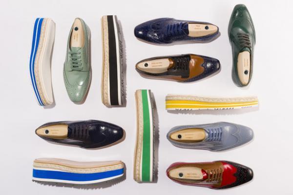 プラダがレースアップシューズのメイド・トゥ・オーダーを開始。カラー・素材・ソールをカスタマイズ