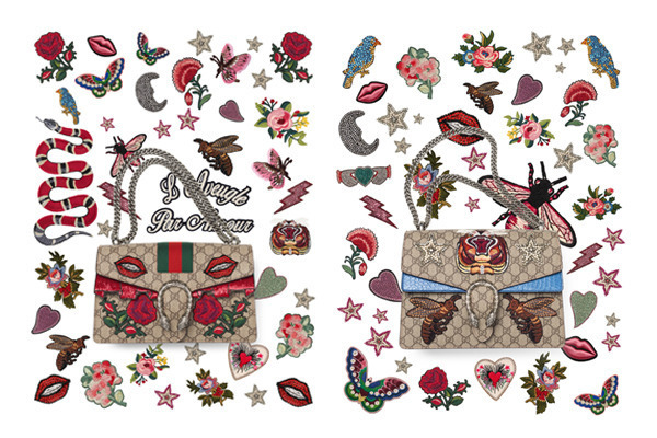 グッチのバッグをDIY！動物モチーフを自分好みにデコレーション。ミケーレのビジョンを体現