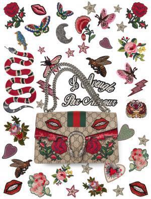 グッチのバッグをDIY！動物モチーフを自分好みにデコレーション。ミケーレのビジョンを体現