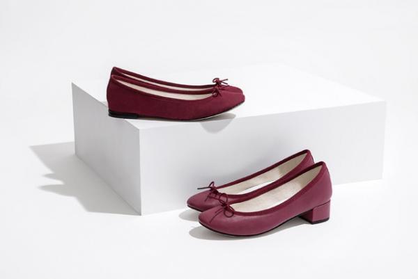 レペットの16年プレフォールコレクションはレッド＆ブルーがキーカラー。人気モデル3型が登場！