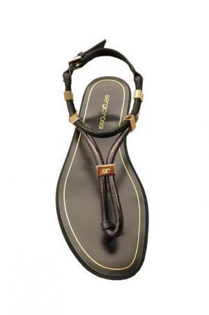 セルジオ ロッシからフラットサンダル2型が登場、メタリックのポイント使いがキー