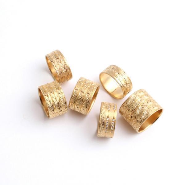 表参道のパスザバトンで、humの職人が一人前になる訓練の過程で生まれた“半人前”ジュエリーを展示販売