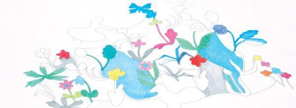 KIGI渡邉良重のぬり絵本『ぬりえの赤ずきん、くるみ割り人形、不思議の国のアリス』刊行。ぬり絵ワークショップも