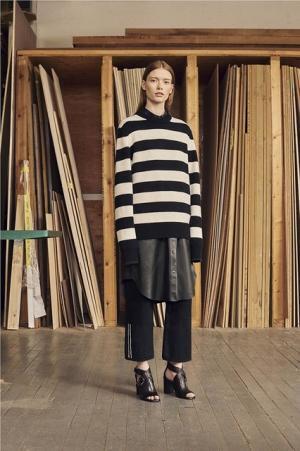 ラグ＆ボーン、ジャージ×タイユールの緩急ミックススタイル【17年リゾート】