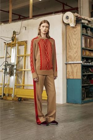 ラグ＆ボーン、ジャージ×タイユールの緩急ミックススタイル【17年リゾート】