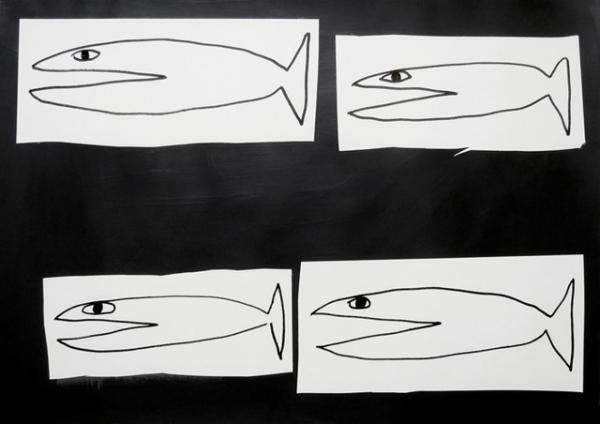 緩ーーいドローイングがアイコンの平山昌尚が日常を“ゲーム”に変える個展を開催