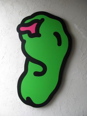 ポップアート界の新旗手、西雄大が中目黒VOILLDで個展。新作“ペッパー”展示の他、限定Tシャツや靴下も販売