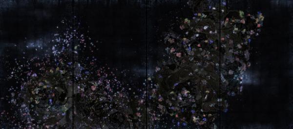 チームラボが茶道に着目、今秋茨城県北芸術祭にて“茶碗に花咲く”新作を公開