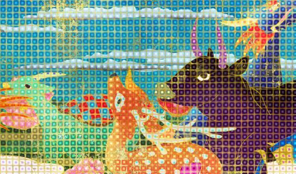 チームラボが茶道に着目、今秋茨城県北芸術祭にて“茶碗に花咲く”新作を公開