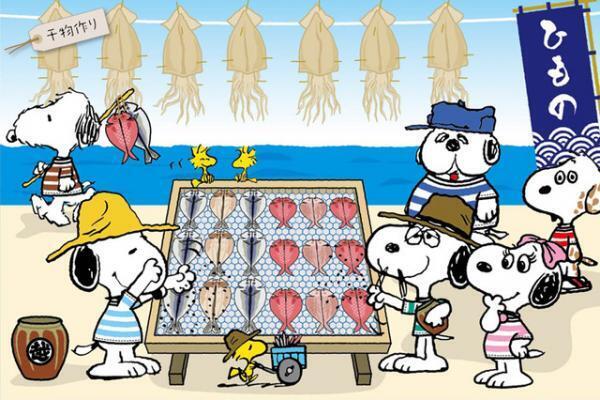 銀座三越、スヌーピーとゆかいな仲間たちが田植えや醤油造りを体験！日本の“おいしい”をお届け