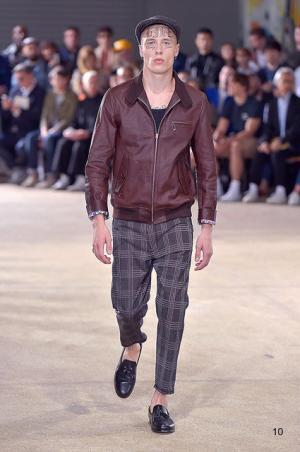 自身の肌をもファッションとして、ジュンヤ ワタナベ マン風“チンピラ”【17SSメンズ】