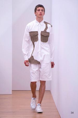 コム デ ギャルソン・シャツ、NYアーティストのノア・リヨンとコラボ【17SSメンズ】