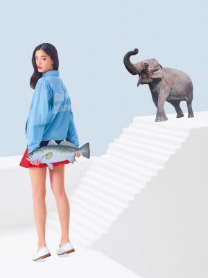 メゾン キツネ、ジャック・タチ監督作品からインスピレーション【17SSウィメンズプレ】