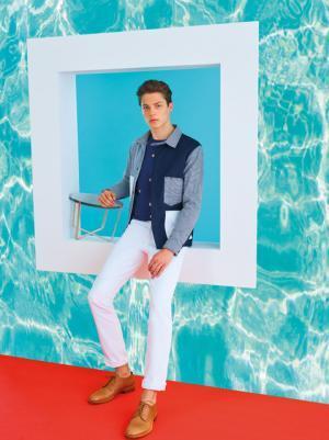 メゾン キツネ、ジャック・タチ監督作品からインスピレーション【17SSメンズ】