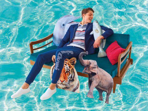 メゾン キツネ、ジャック・タチ監督作品からインスピレーション【17SSメンズ】