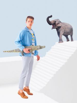 メゾン キツネ、ジャック・タチ監督作品からインスピレーション【17SSメンズ】